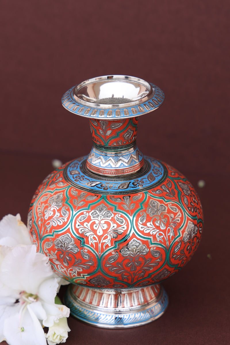 Sunset glow marodi guldaan vase