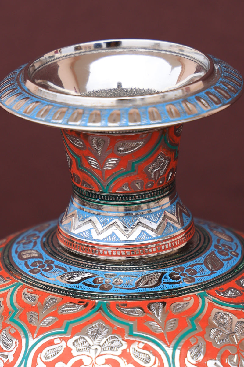 Sunset glow marodi guldaan vase