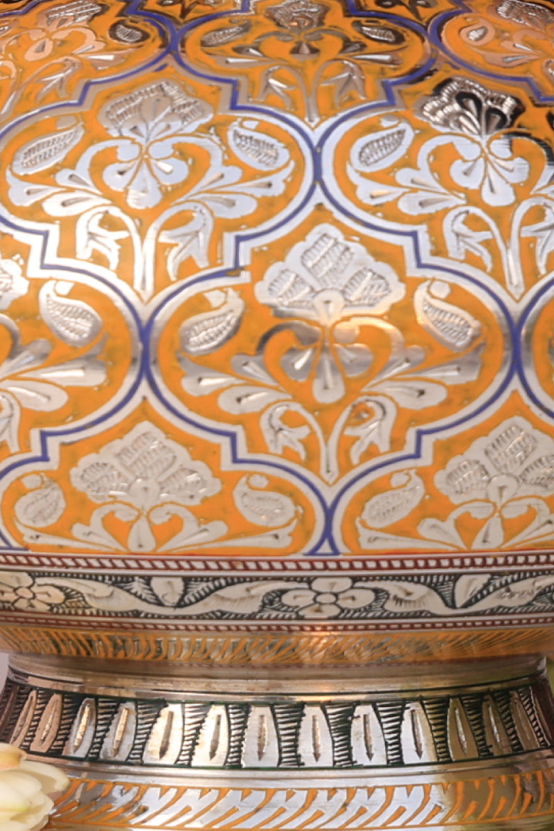 Imperial amber marodi guldaan vase