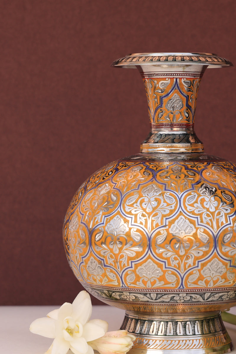 Imperial amber marodi guldaan vase