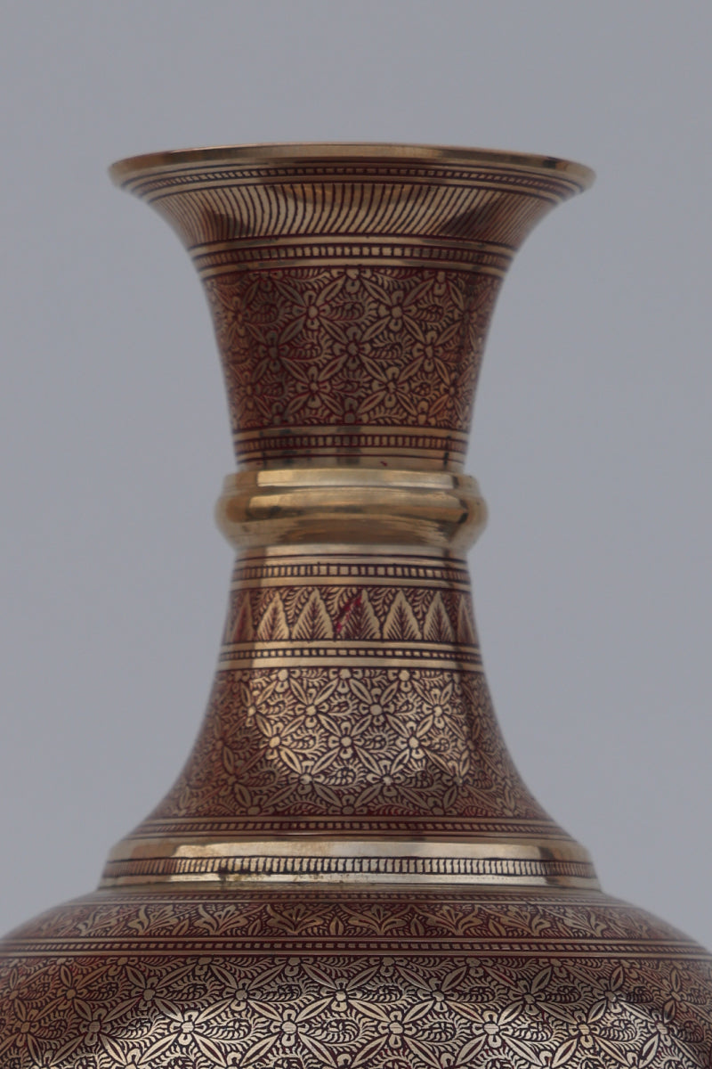 Intricate Red Marodi Surai Vase