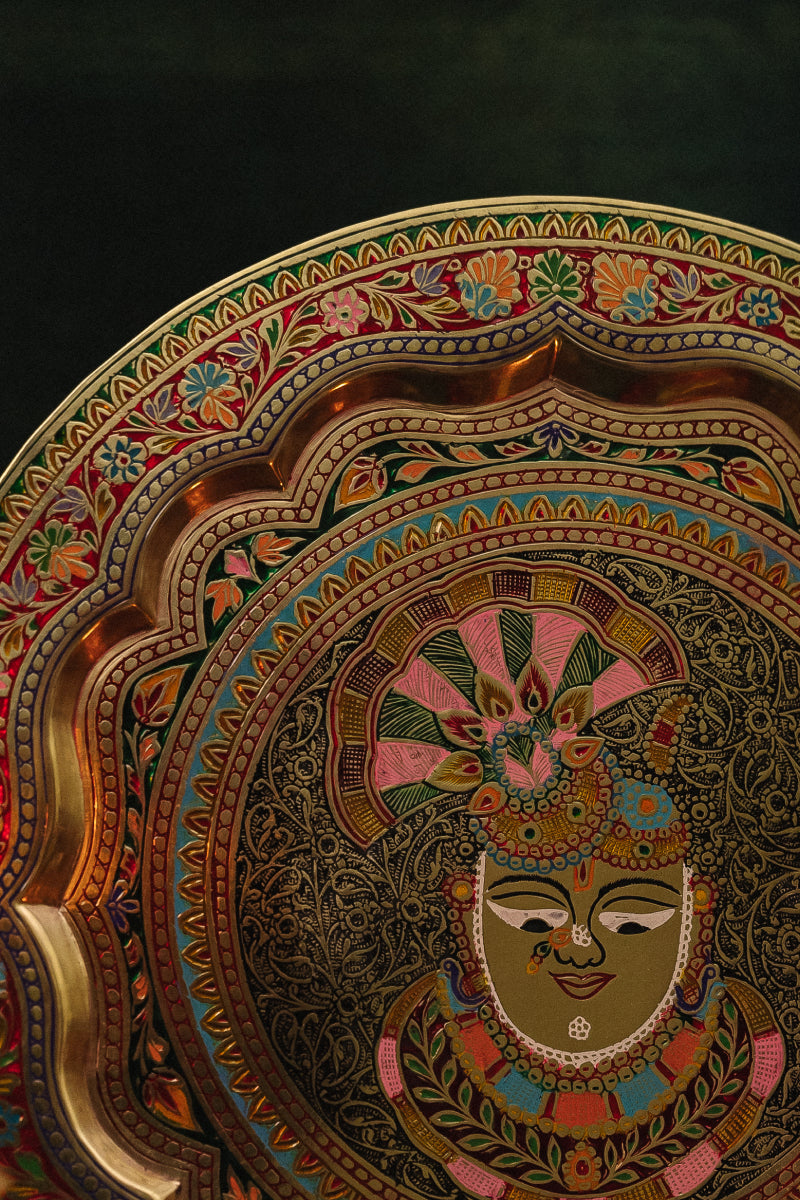 Shrinath Ji Marodi Wall Hanging 12"