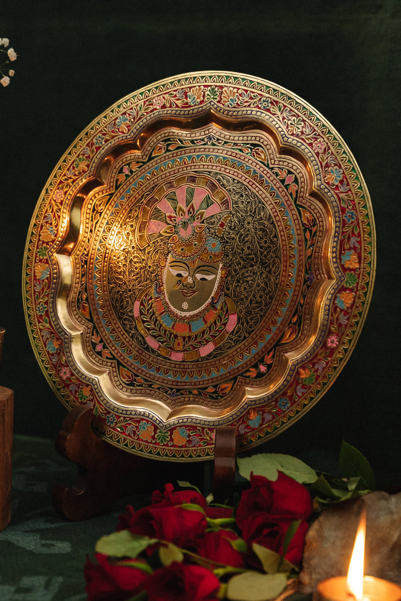 Shrinath Ji Marodi Wall Hanging 12"