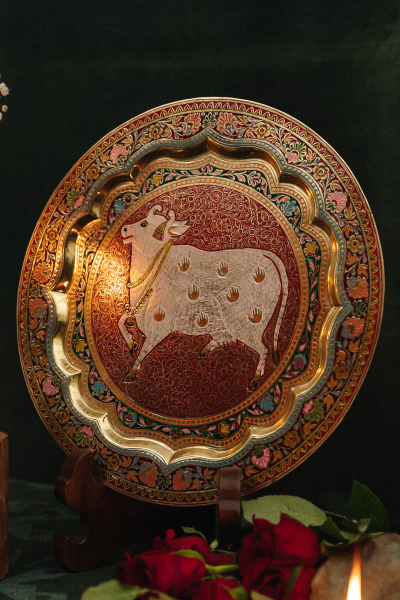 Kamdhenu Marodi Wall Hanging 12"