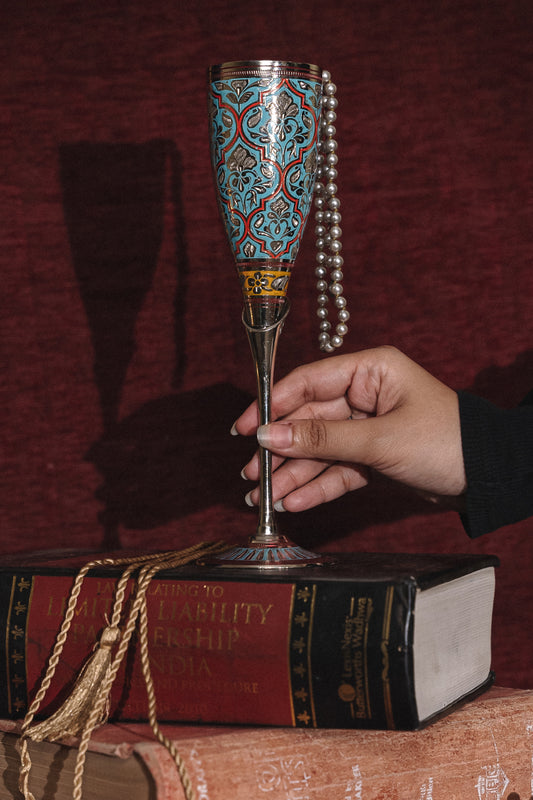 Aqua Marodi Champagne Glass