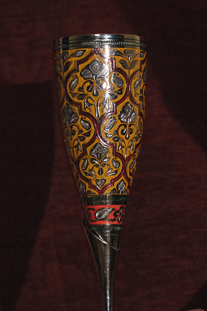 Imperial Amber Marodi Champagne Glass