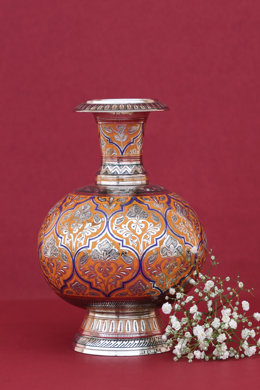 Imperial amber marodi guldaan vase