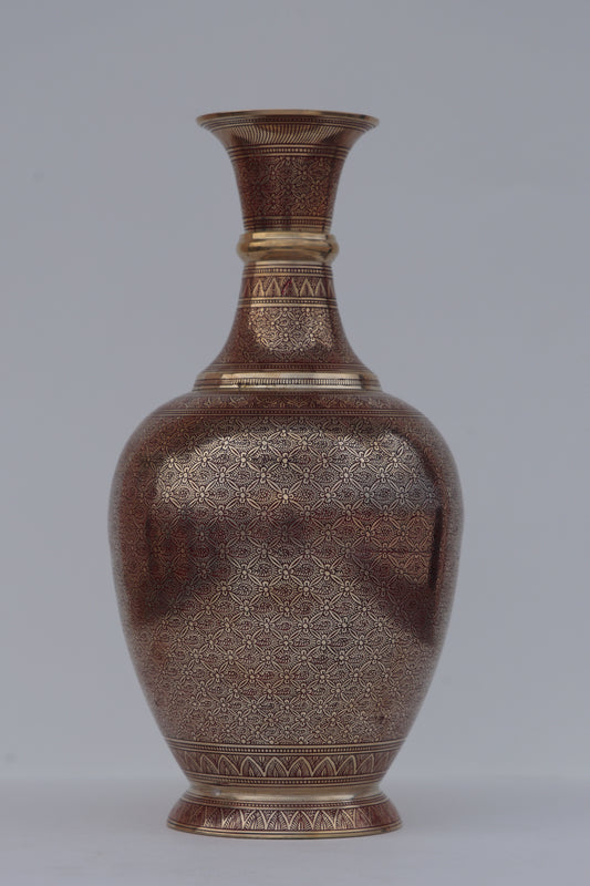 Intricate Red Marodi Surai Vase