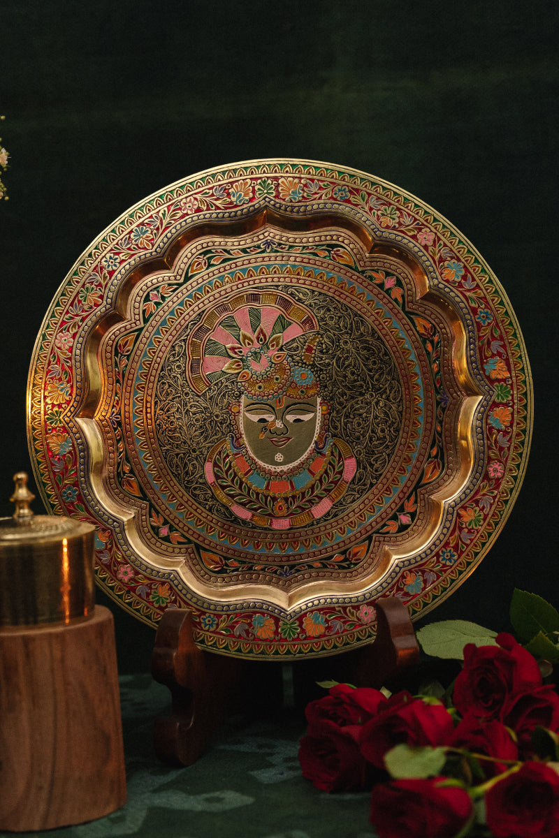 Shrinath Ji Marodi Wall Hanging 12"