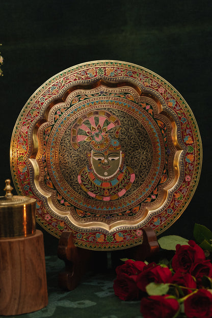Shrinath Ji Marodi Wall Hanging 12"