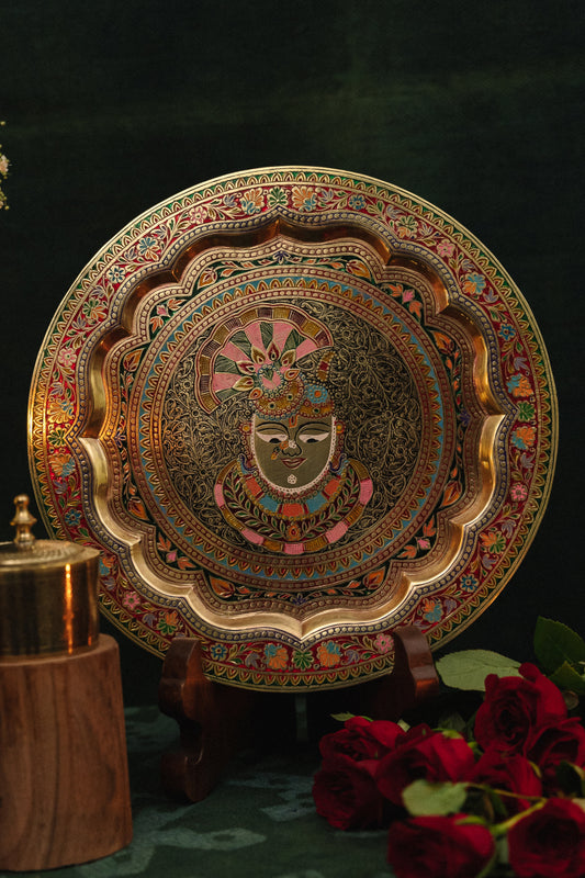 Shrinath Ji Marodi Wall Hanging 12"