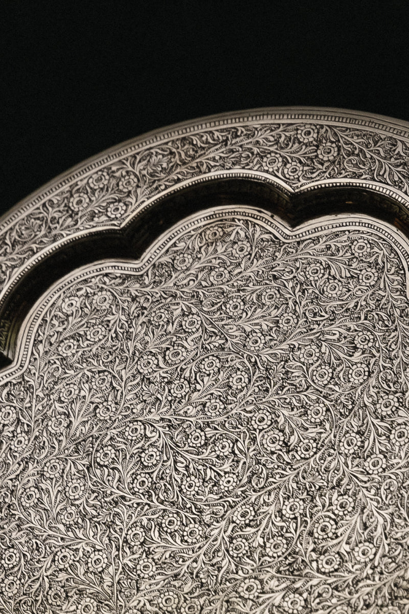 STERILING BLACK INTRICATE MARODI WALL HANGING 15"