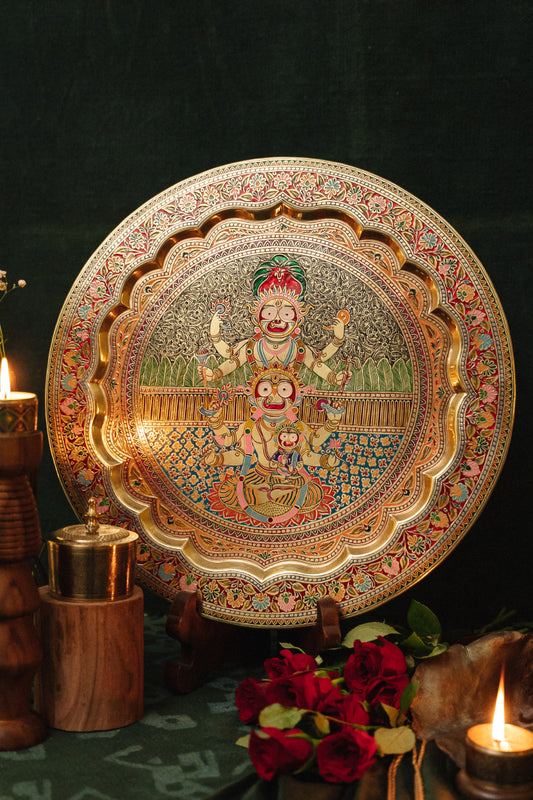Lord Jagannath Marodi Wall Hanging 17"