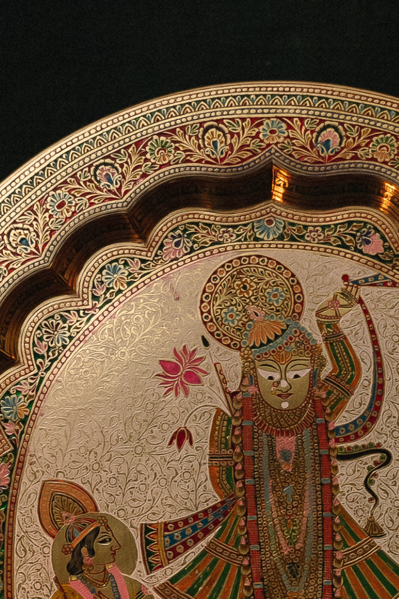 Shrinath Ji Marodi Wall Hanging 23"